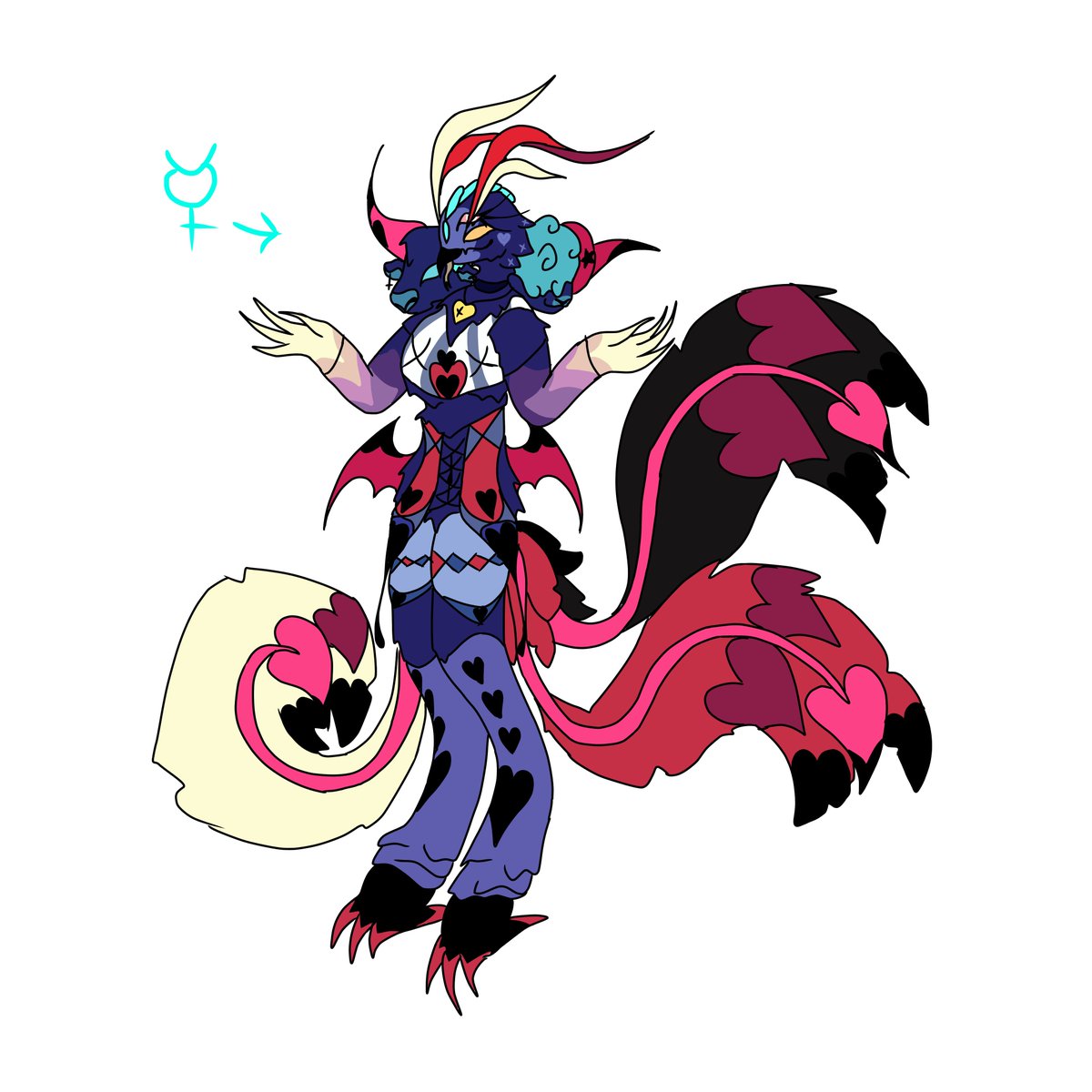 simaMilarna's tweet photo. Redesign of Asmodeus from helluva boss (I don’t know about you, but I like it)
#HelluvaBossAsmodeus  
#redesign 
#Asmodeus 
#helluvaboss https://t.co/k4IziecyvJ