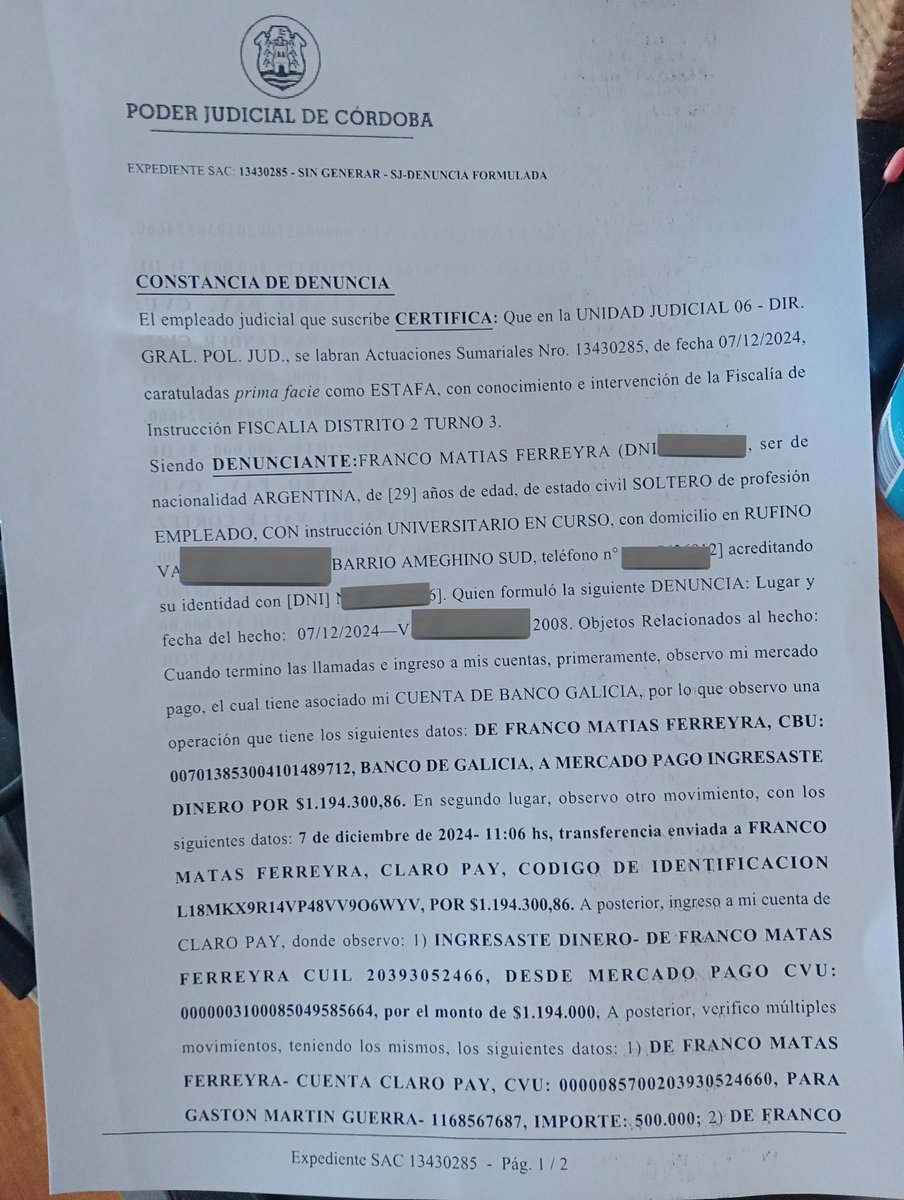 Cuencaneta's tweet photo. Dejo mi alias, ya que muchas personas me lo solicitaron: Franferreyra.T a nombre de Franco Ferreyra.

Por favor, el que me pueda ayudar difundiendo aunque sea mi historia, será bienvenido, para que a nadie más le ocurra lo mismo.

Si llegaste hasta acá, agradezco tu tiempo ❤️ https://t.co/ZJiTSs58dJ