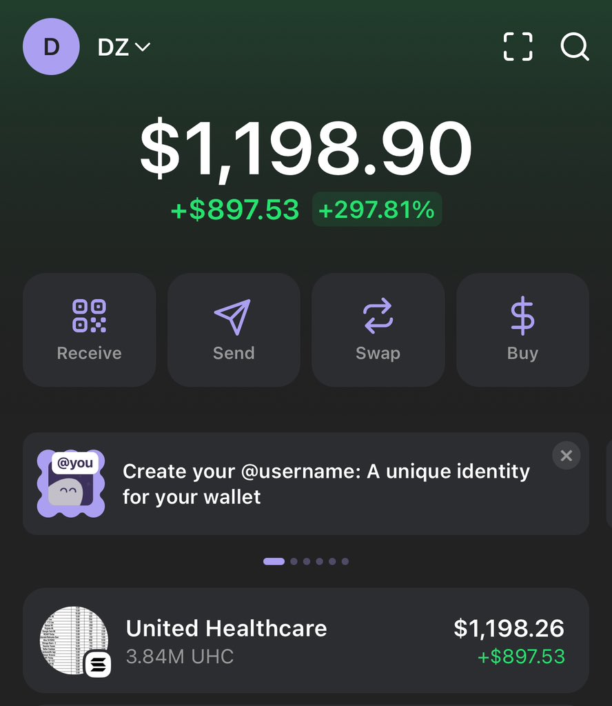 ZukauskaDom's tweet photo. @TrueGemHunter $UHC not too late to join! Come ride to the moon 🚀 https://t.co/qZ0NGmRf1N