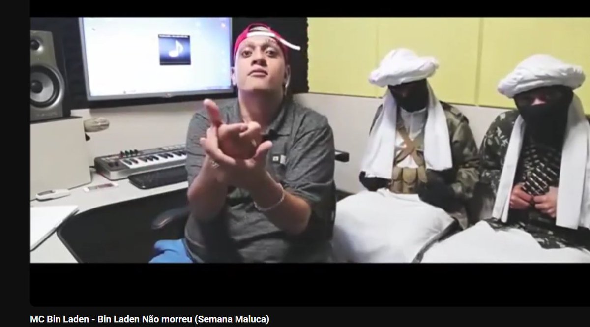 Lembrando aqui de quando o mc bin laden tentou tirar visto pros EUA, mesmo tendo soltado essa pedrada na pista