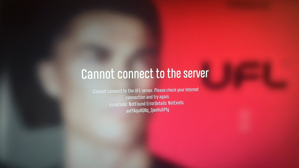 JoeMoleJoe's tweet photo. @UFLgame Can you help me with this error? I haven’t even had the chance to play a game yet, this error happened after I chose my captain https://t.co/juecX8ZFil