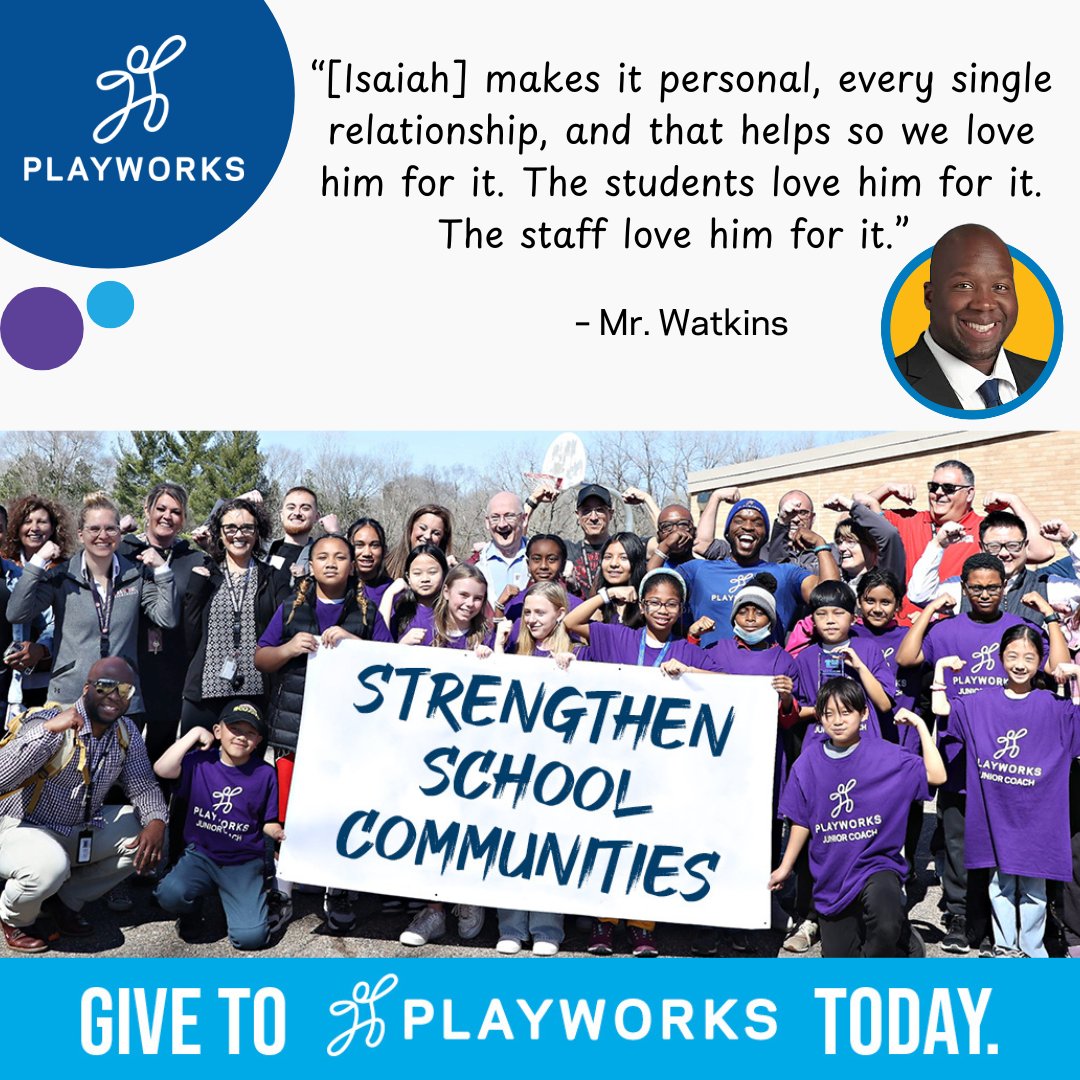 Playworks tweet media