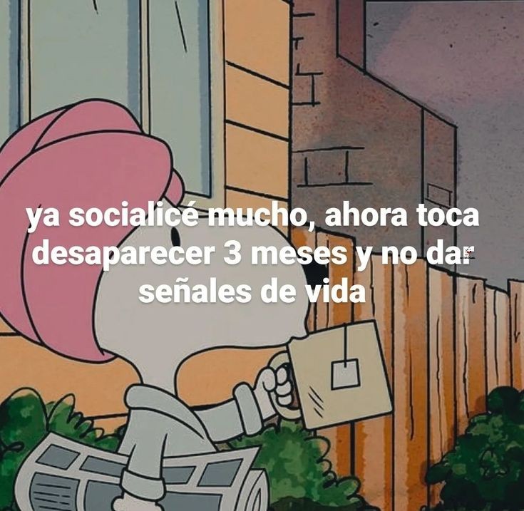Yo cuando se me acaba la batería social: