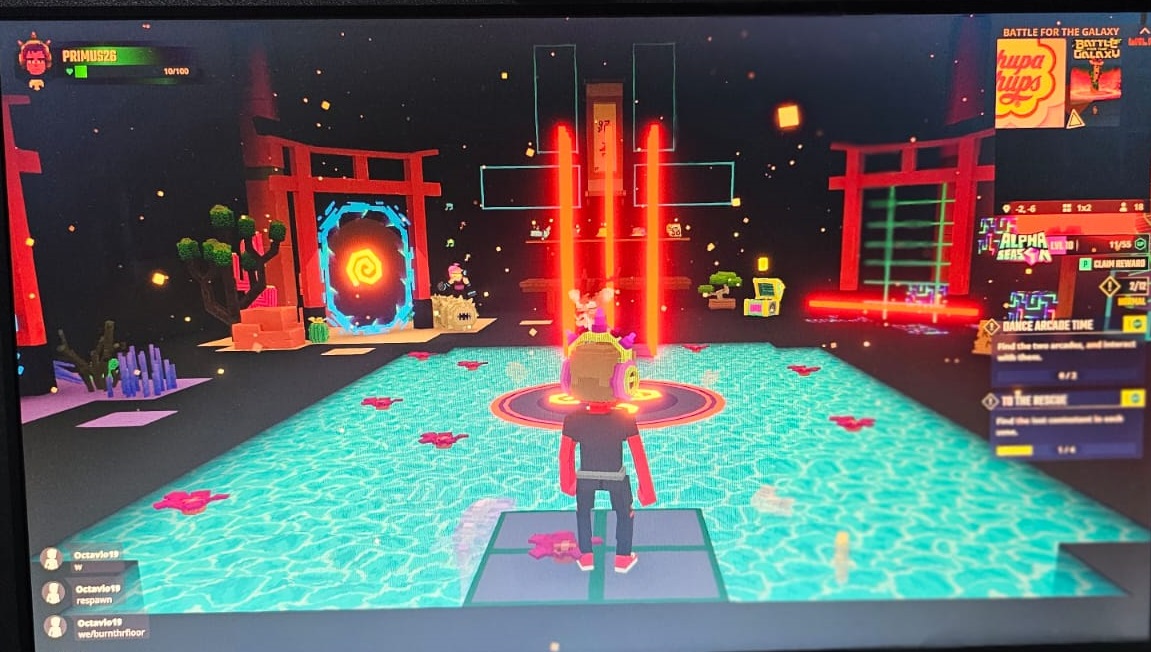 Eww! Just stepped in a slime pool in Polluted City in <a href="/TheSandboxGame/">The Sandbox</a>. Time to clean up this virtual world! 🦠🧼 <a href="/MadballsX/">Madballs</a> register-landings.sandbox.game/alphaseason4-s… #TheSandbox #AlphaSeason4 #AS4SocialChallenge