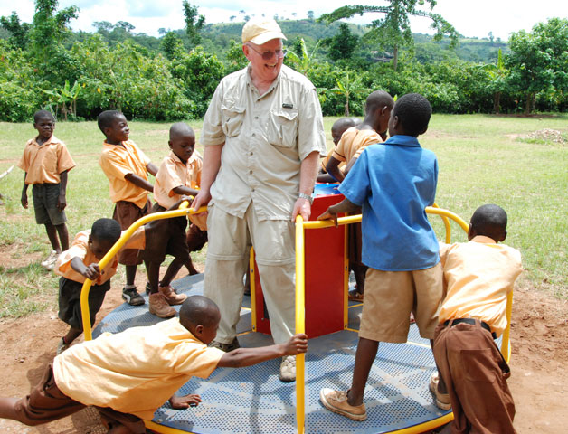 Empower Playgrounds, Inc. is providing electricity-generating playground equipment to villages in Ghana. The playgrounds of Empower Playgrounds recharge batteries for LED lanterns to light children's homes so they can do their homework. pgpedia.com/e/empower-play…