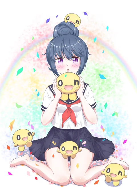つい最近で反響がよかったonちゃん志摩リン #今年も残りわずかなので今年一番伸びた絵を貼る 