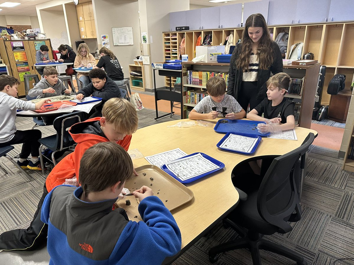 These 5th graders had a great day dissecting owl pellets with their <a href="/TAcademyAHS/">AHS Teacher Academy</a> Caitlyn 🦉<a href="/FHSchools/">FHSD</a> <a href="/SherwoodArcher1/">Sherwood Archers</a>