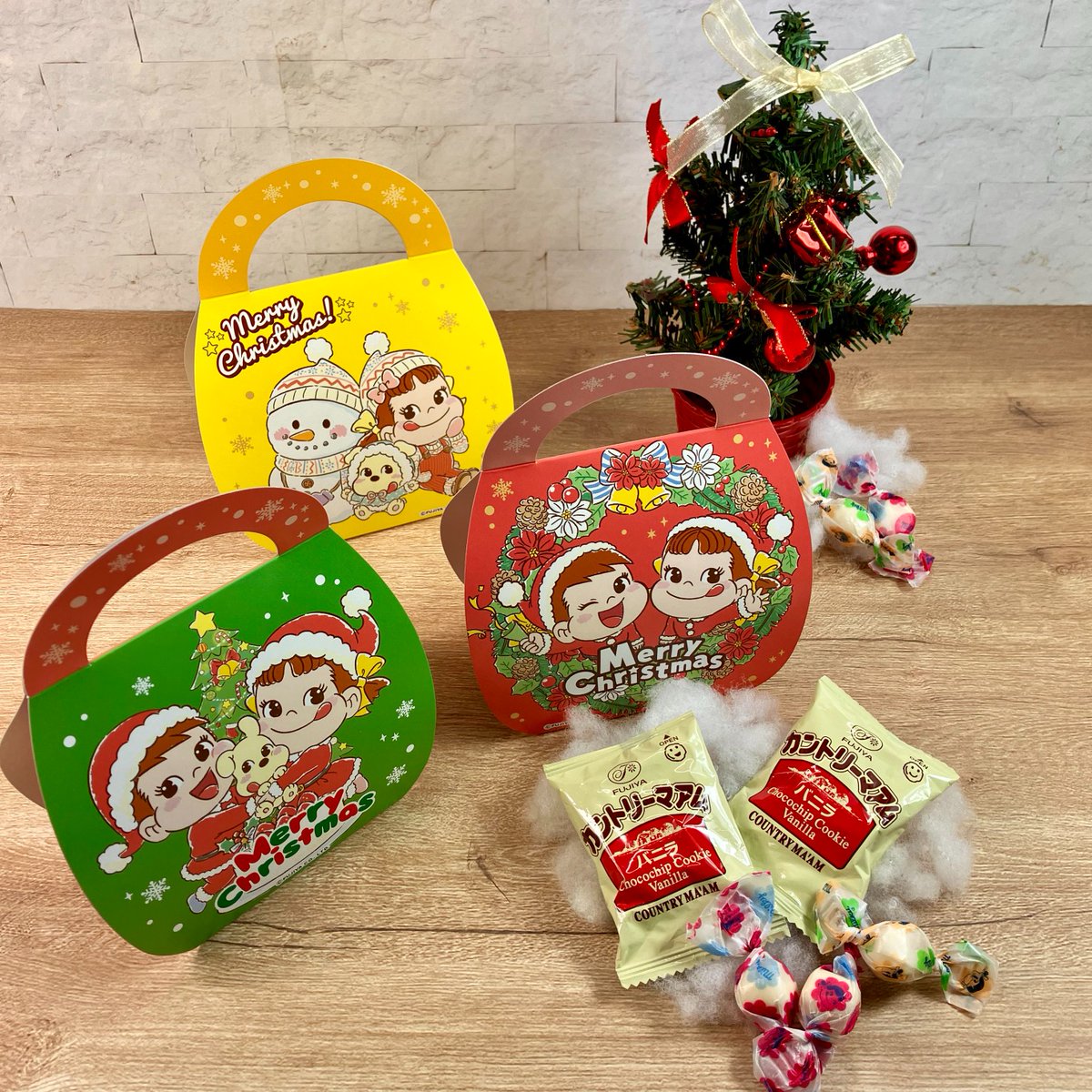 不二家クリスマスセール菓子詰合せペコちゃん型容器箱付 不二家【公式】 on X