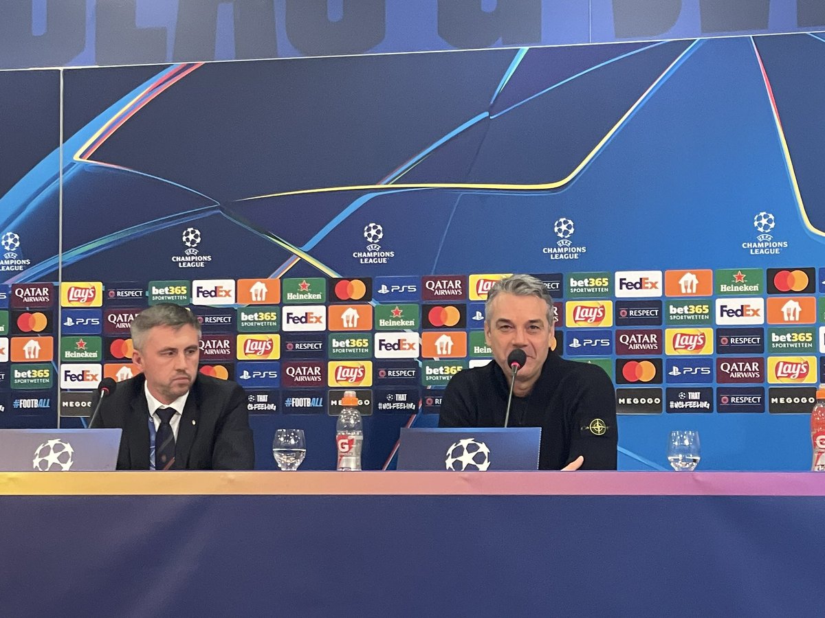Zorya Londonsk (@zoryalondonsk) on Twitter photo Pusic very defensive of his team selection today and says he’s proud of Ghram and Gomes - they’re young players and gaining experience
A bit prickly towards <a href="/IrynaKoziupa/">Iryna Koziupa</a> questions on personnel choices
Wasn’t going to publically criticise his players or own choices Pusic very defensive of his team selection today and says he’s proud of Ghram and Gomes - they’re young players and gaining experience
A bit prickly towards <a href="/IrynaKoziupa/">Iryna Koziupa</a> questions on personnel choices
Wasn’t going to publically criticise his players or own choices
