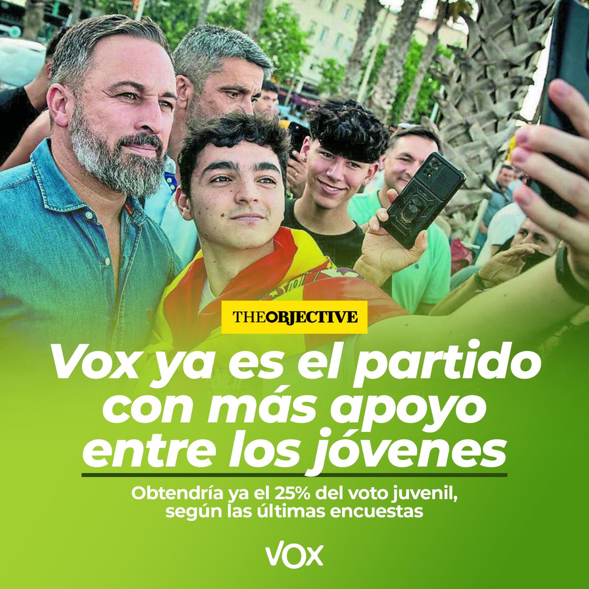 BelenSantana98's tweet photo. ¿Os imagináis que los jóvenes salvamos España, votando a @vox_es ?
Me lo acabo de imaginar🇪🇸✅💪🏻🎄

Nunca habremos tenido tanta participación en el rumbo de la Historia de España 🇪🇸

#LosPutosAmos💪🏻 https://t.co/UCuknyDnvR
