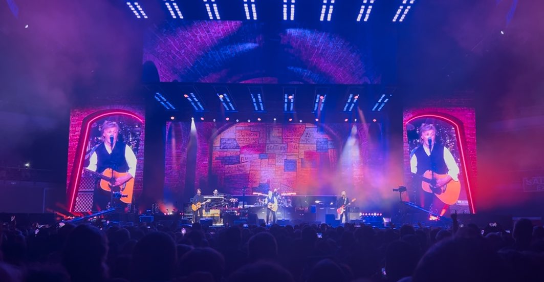 Timur Akhmadeev (@tmmdv) on Twitter photo Finally witnessed the legendary Sir <a href="/PaulMcCartney/">Paul McCartney</a> live. What an absolute 2.5h of joy. Just brilliant. Probably the best concert I’ve ever been to. Finally witnessed the legendary Sir <a href="/PaulMcCartney/">Paul McCartney</a> live. What an absolute 2.5h of joy. Just brilliant. Probably the best concert I’ve ever been to.