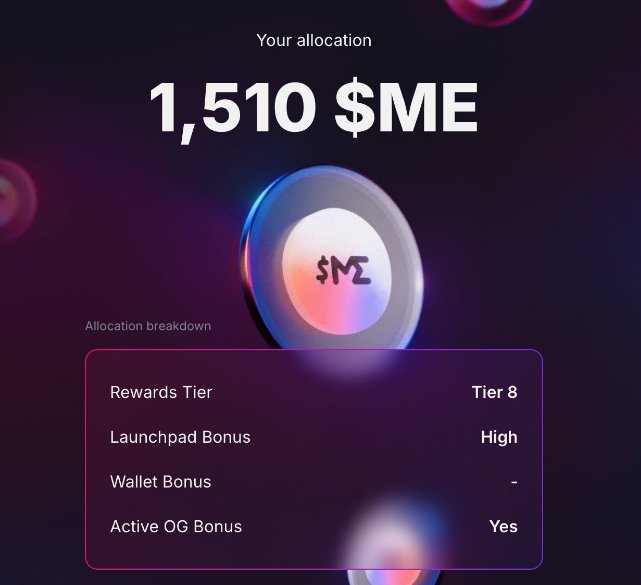 GM Solana. Dont forget to claim ur $ME and enjoy ur day. ☕️