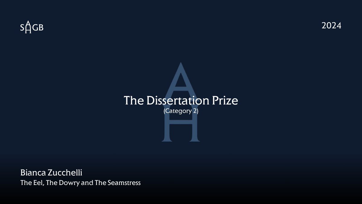 SAHGB (@thesahgb) on Twitter photo Bianca Zucchelli (<a href="/BartlettArchUCL/">The Bartlett School of Architecture, UCL</a>) has been presented with the Dissertation Prize for 2024 (Category 2). Category 2 honours dissertations submitted at MArch and MSc courses researching questions of architectural history as a broader field.
sahgb.org.uk/awards-2024 Bianca Zucchelli (<a href="/BartlettArchUCL/">The Bartlett School of Architecture, UCL</a>) has been presented with the Dissertation Prize for 2024 (Category 2). Category 2 honours dissertations submitted at MArch and MSc courses researching questions of architectural history as a broader field.
sahgb.org.uk/awards-2024