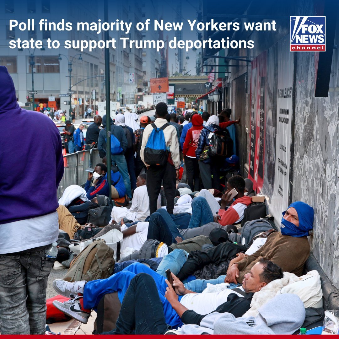 Does this reflect residents' concerns about security and immigration policy? Share your thoughts! #NewYork  #Trump