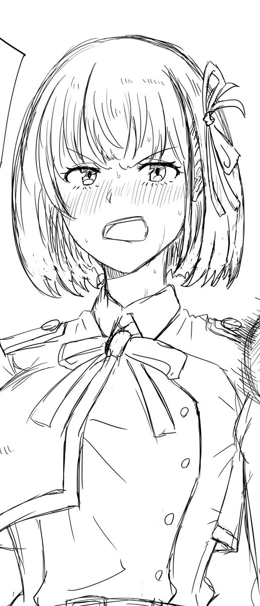 どれだけ不穏顔でカッチョいい姿を見せたところで、セカンドリコリスに焦らされて負けちゃう敗北者じゃけぇ…! 