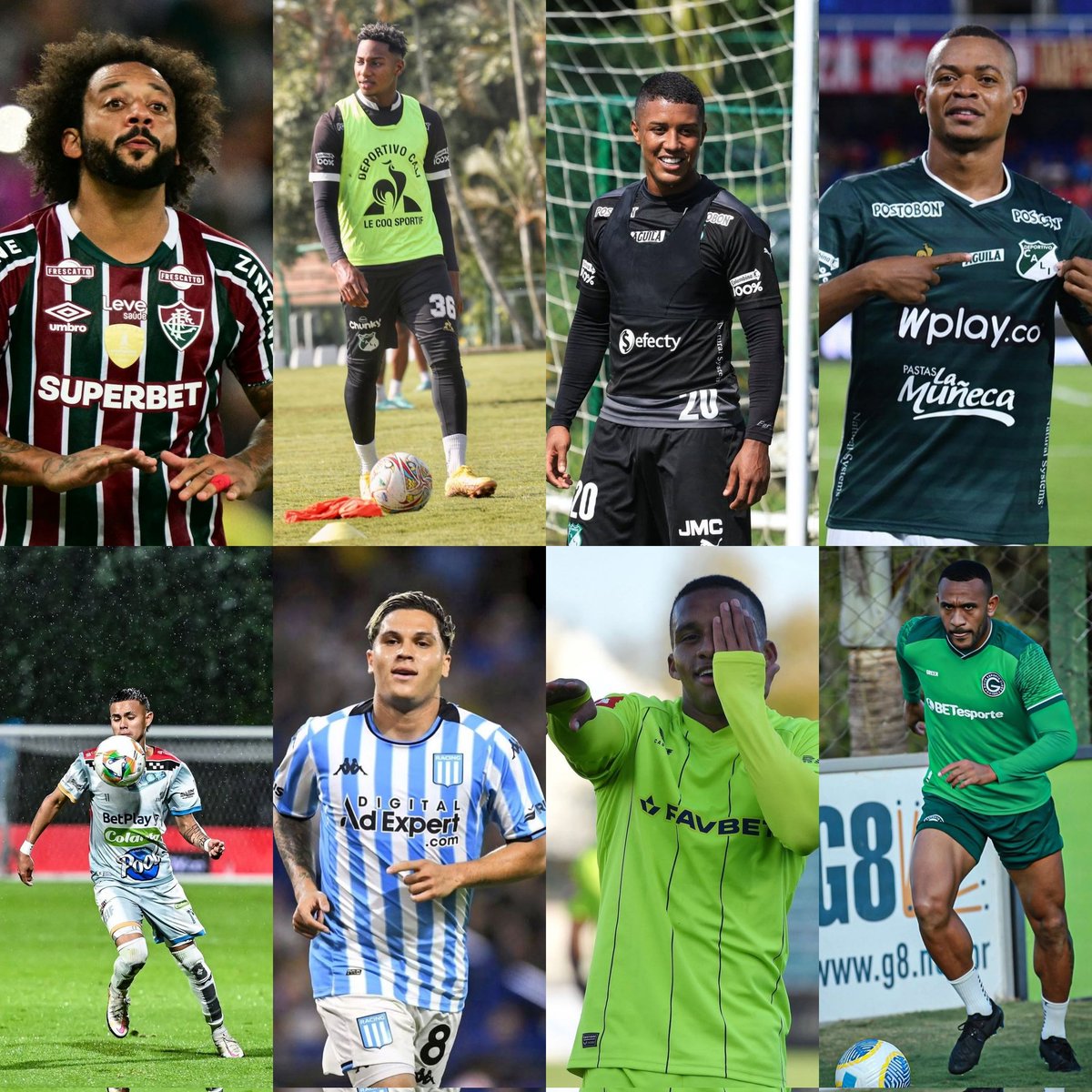 UVerdiblanco's tweet photo. 🥹💚 Si Deportivo Cali hiciera las cosas bien:

Marcelo - libre
Nicolás Rodríguez - 1.4M €
Juan José Mina - prestamo
Quintero - recision contrato/libre
Jhojan Valencia - libre
Juan José Cordoba - prestamo
Harold Preciado - libre
Angelo Rodríguez - 250 mil € https://t.co/O4TKyZgNL4