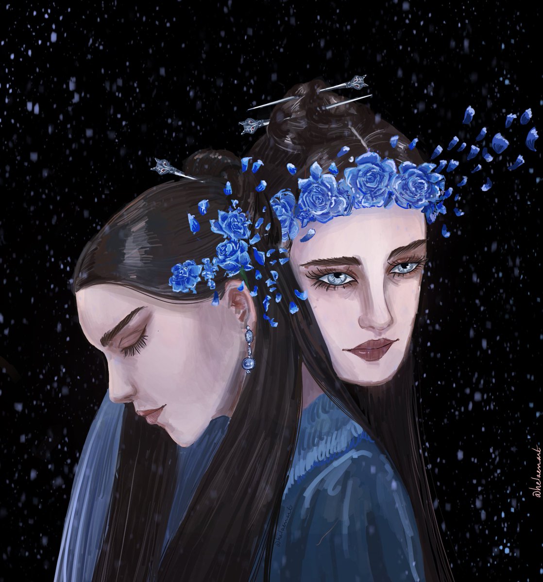helaenart's tweet photo. The She-wolves of Winterfell

Arya and Lyanna Stark 

#aryastark #lyannastark #housestark #rhaelya #wolfgirl #asoiaf #asoiaffanart #art #illustration https://t.co/wvTEzOYA0G