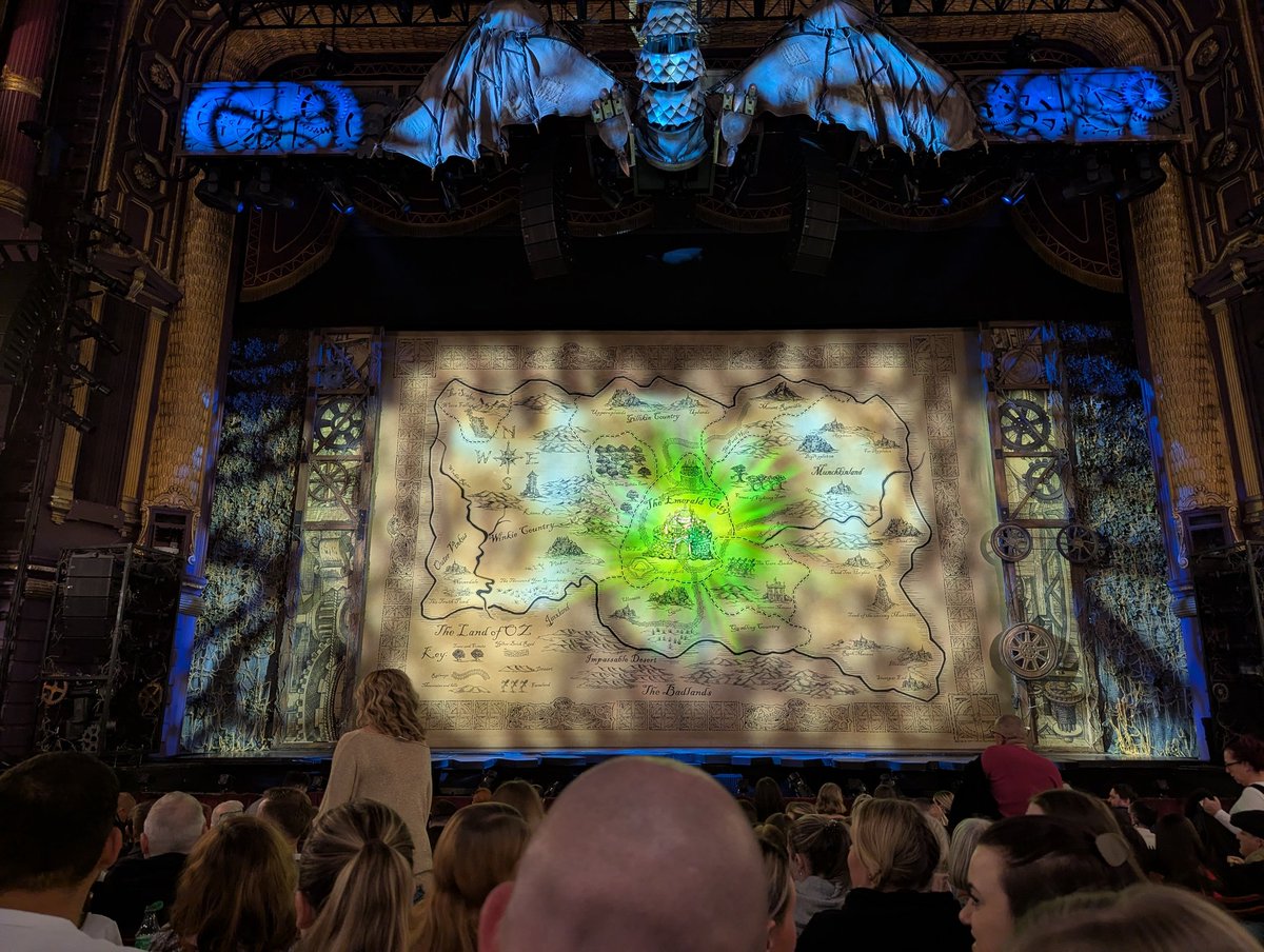 Oh look, I found myself at Wicked.. again. #WickedUkTour