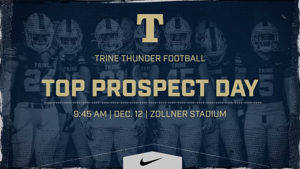 Visit to <a href="/TrineThunderFB/">Trine Thunder FB</a> tomorrow. Thank you <a href="/CoachWilliamsJ/">Jonas Williams</a> 
<a href="/RoncalliFB/">Roncalli Football</a> <a href="/IndyWeOutHere/">IndyWeOutHere ‼️</a> <a href="/IndianaPreps/">Indiana Preps</a> <a href="/PrepRedzoneIN/">Prep Redzone Indiana</a> <a href="/matrixqb/">MATRIX QB Training</a>