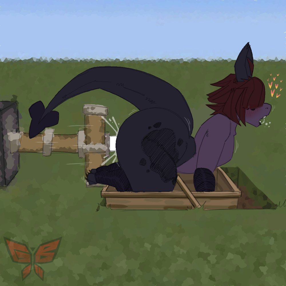 Gr3en_be4n's tweet photo. Gift for @ArtsBento 
Bean in the sheep fucker https://t.co/No4ZFO4hdY