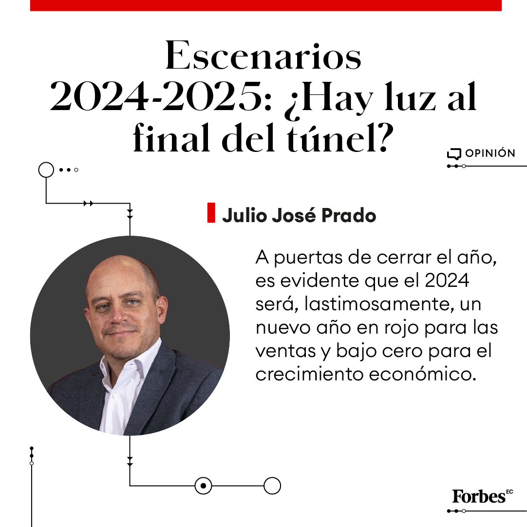 #Opinión | “Escenarios 2024-2025: ¿Hay luz al final del túnel”. Así se titula el artículo de <a href="/pradojj/">Julio José Prado</a> .
Léelo aquí: acortar.link/UWDuSW

#Apagones #Electricidad #Ecuador #Inversión #Impuestos #Forbes #Forbesecuador