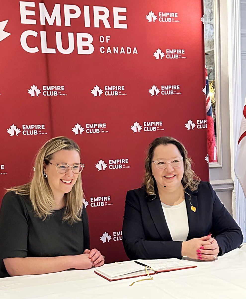 Speaking today @ the Empire Club of Canada on Indigenous Partnerships, a New Way Forward to unlock Canadian Infrastructure. “First Nations will unlock a wealth of potential &amp; innovation that will drive Canada’s collective prosperity &amp; economic growth.” <a href="/Empire_Club/">The Empire Club</a> #CloseTheGap
