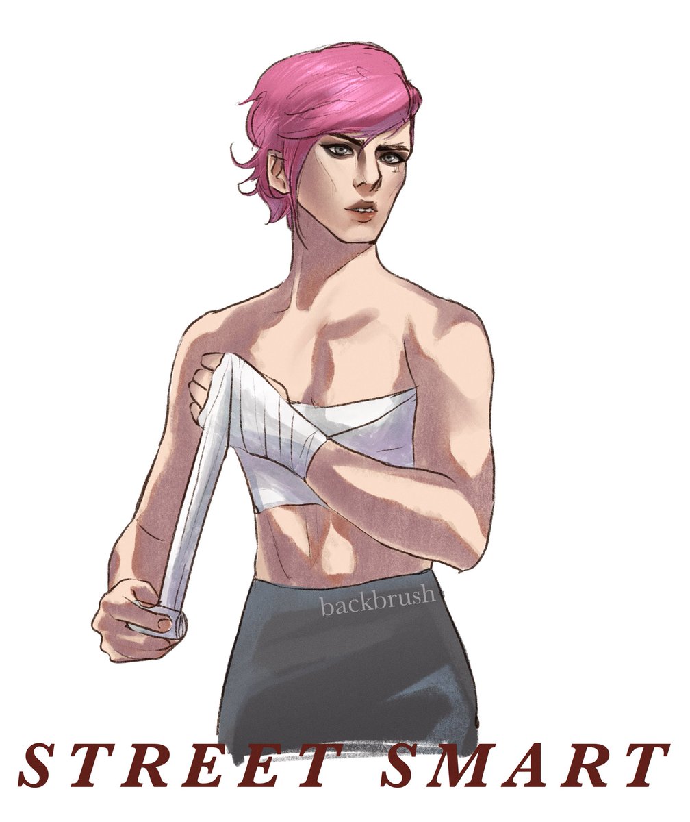 backbrus's tweet photo. Booksmart (Jayce) + Streetsmart (Vi) = Bookstreet. One of my friends repeated this and I had to draw it. Love how they manage to get nothing done together, the anti-chemistry was always so fun to watch

Ig/everything else backbrush
#arcane https://t.co/ND9NfWilcy