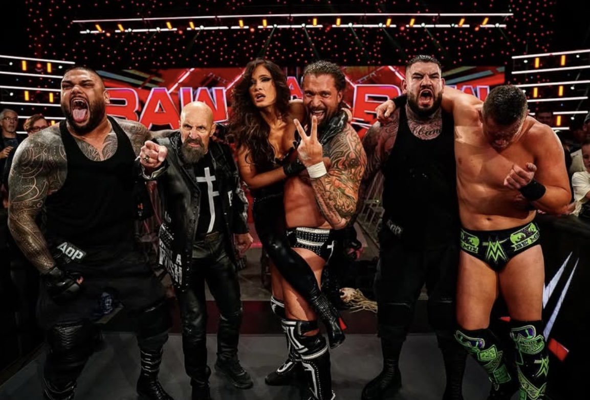 MasteryPredator's tweet image. . . .  And just like that we destroy and demolish those Wyatt Sickos ☠️ ☠️

#AOP  #theFinalTestament #WWERaw