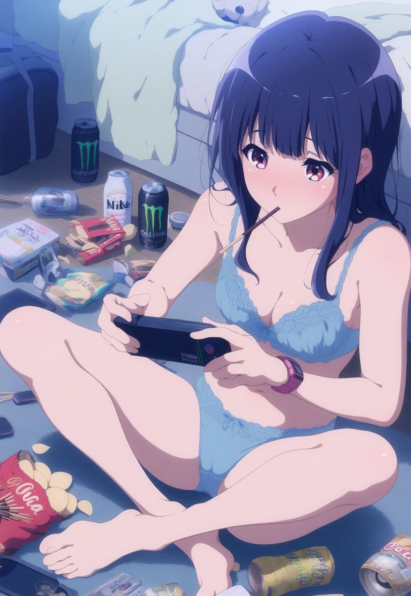 鎧塚みぞれ 一人暮らしで汚部屋生活ユーフォ #響けユーフォニアム