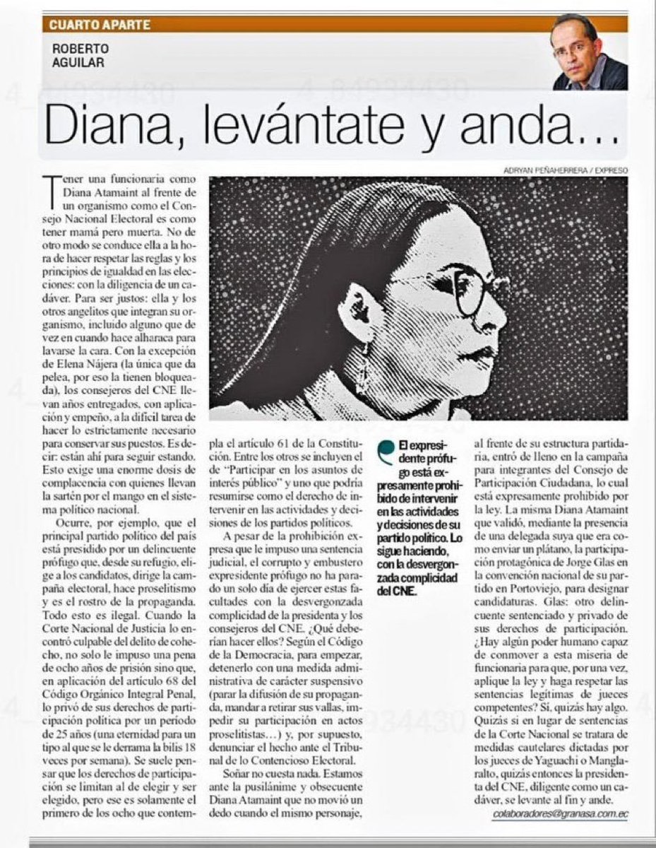 raguilarandrade's tweet photo. Ya que el TCE ha ratificado mi inocencia, voy a dejar este artículo por aquí con la esperanza de que sirva de precedente para futuros casos. Esto, señora @DianaAtamaint, no es violencia política de género: nomás es una descripción de su deshonestidad y su miseria. https://t.co/IxJ9i0EigM