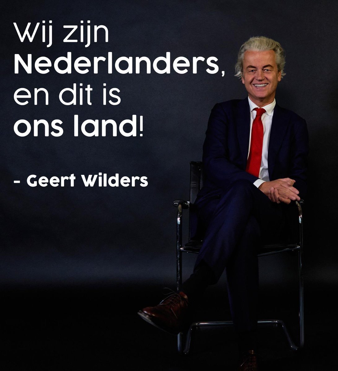 Er is maar 1 partij op de goede weg

Dat is de PVV 

#PVV #Wilders