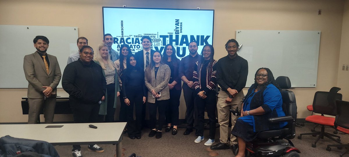 JLHiller's tweet photo. CONGRATULATIONS to my Management Capstone Students on delivering a stellar Final Project Presentation! You have made your Client, Professor, &amp; Dean happy!!

I am very proud of each of you! You did it!!

#business #soontobegraduates  #Entrepreneurship #IUN #Gary #education https://t.co/doJUVpnJVc