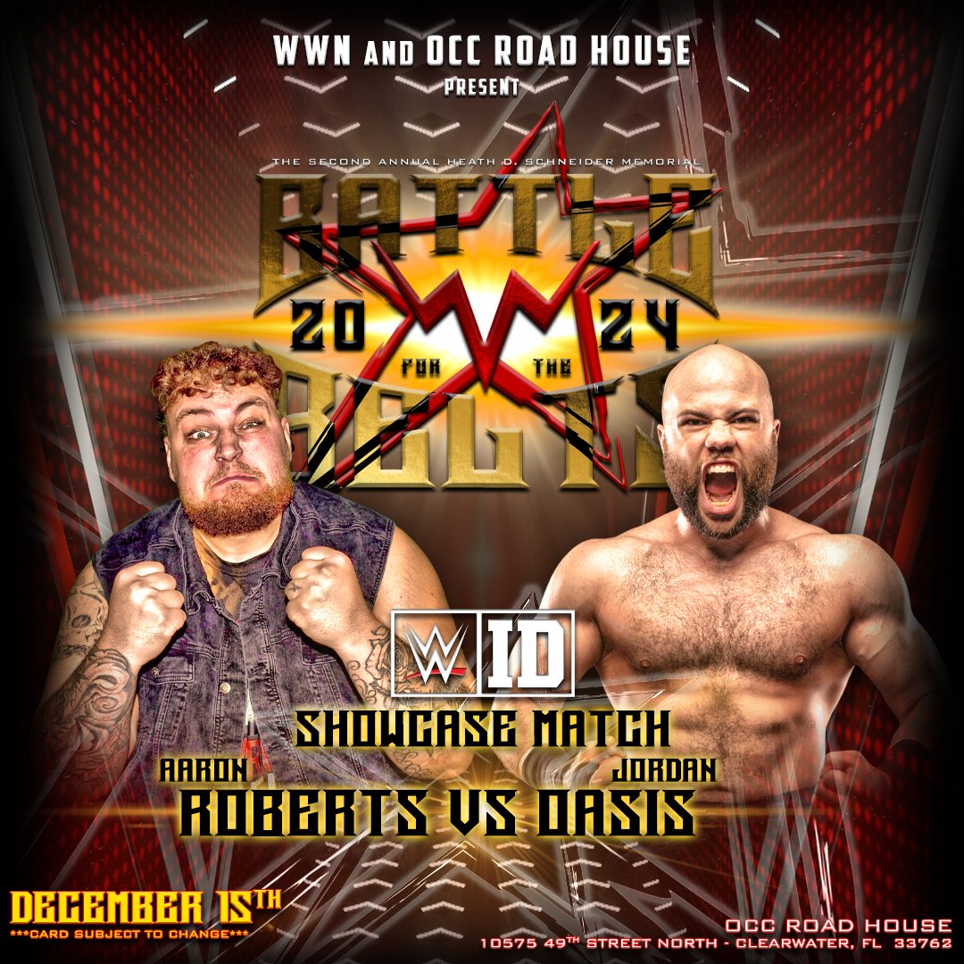 This weekend will see the next phase of WWE ID begin with the first #WWEID Showcase Matches 🔥

What will happen when WWE ID prospects battle against each other in official matches?

Info on the graphics 👇