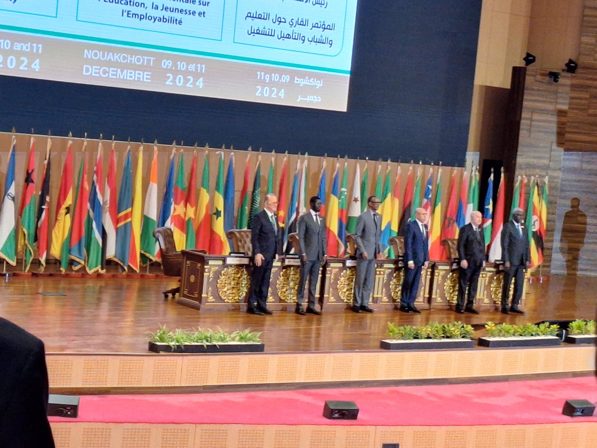 Simone YANKEY-Ouattara (@simone_yankey) on Twitter photo African leaders were present today at the <a href="/Continentaledu_/">ContinentalEducation</a> in Mauritania to reitarate their commitment for a quality education and employability for their youth. The 1st African Union #PANCOGED was mentioned in line with girls & Women's Education. African leaders were present today at the <a href="/Continentaledu_/">ContinentalEducation</a> in Mauritania to reitarate their commitment for a quality education and employability for their youth. The 1st African Union #PANCOGED was mentioned in line with girls & Women's Education.