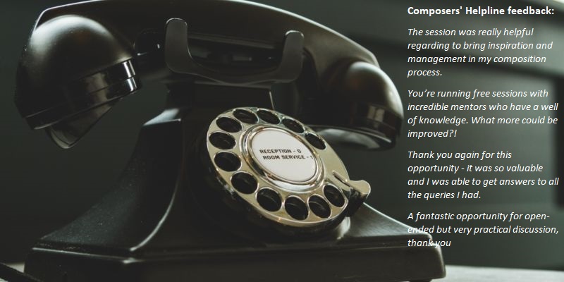 Scottish Music Centre (@scottishmusic) on Twitter photo Wednesdays 2pm @soundscotland FREE helpline offering COMPOSERS advice covering compositional support, funding applications, budgeting, confidential wellbeing support +more <a href="/RutaVitkauskai1/">Ruta Vitkauskaite</a> @emily_doolittle @petestollery & Fiona Robertson visit ➡ sound-scotland.co.uk/event/composer… Wednesdays 2pm @soundscotland FREE helpline offering COMPOSERS advice covering compositional support, funding applications, budgeting, confidential wellbeing support +more <a href="/RutaVitkauskai1/">Ruta Vitkauskaite</a> @emily_doolittle @petestollery & Fiona Robertson visit ➡ sound-scotland.co.uk/event/composer…