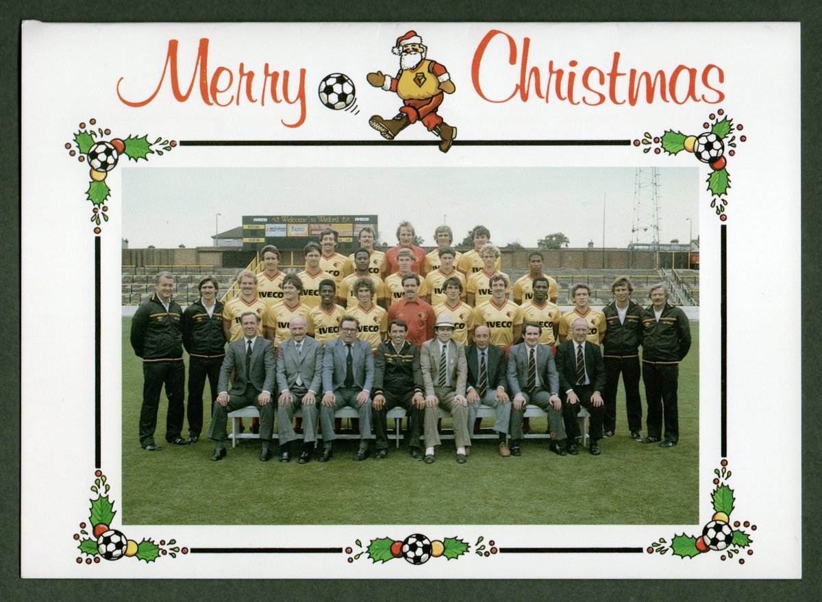 WatfordGold's tweet photo. Watford Gold Christmas Triple for 10th December:
💛 1979 No. 10 match-worn shirt
🖤 1982 Official club Christmas card
❤️ (Link) Vintage Vic Road turnstile
https://t.co/fI2Z3CCKrj
#WatfordFC @Observer_Owl  @DNSYE_podcast @OldWatford https://t.co/lpij49iyuz