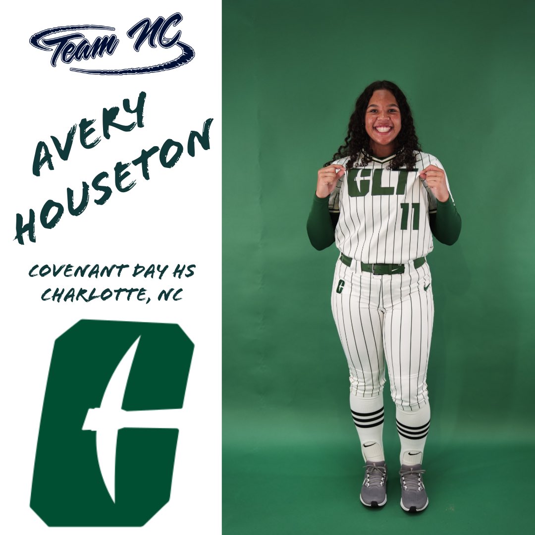 Team North Carolina Huss 24/25 (@teamnchuss) on Twitter photo 🎇COMMITMENT•ALERT🎇
Congratulations to 2026 Avery Houseton on deciding to further her academic and athletic career at UNC Charlotte!
<a href="/AveryHouseton/">Avery Houseton</a> <a href="/CharlotteSB/">Charlotte Softball</a> <a href="/HussBrad/">Team North Carolina-Huss</a> <a href="/TeamNCSoftball/">Team North Carolina Softball</a> 🎇COMMITMENT•ALERT🎇
Congratulations to 2026 Avery Houseton on deciding to further her academic and athletic career at UNC Charlotte!
<a href="/AveryHouseton/">Avery Houseton</a> <a href="/CharlotteSB/">Charlotte Softball</a> <a href="/HussBrad/">Team North Carolina-Huss</a> <a href="/TeamNCSoftball/">Team North Carolina Softball</a>