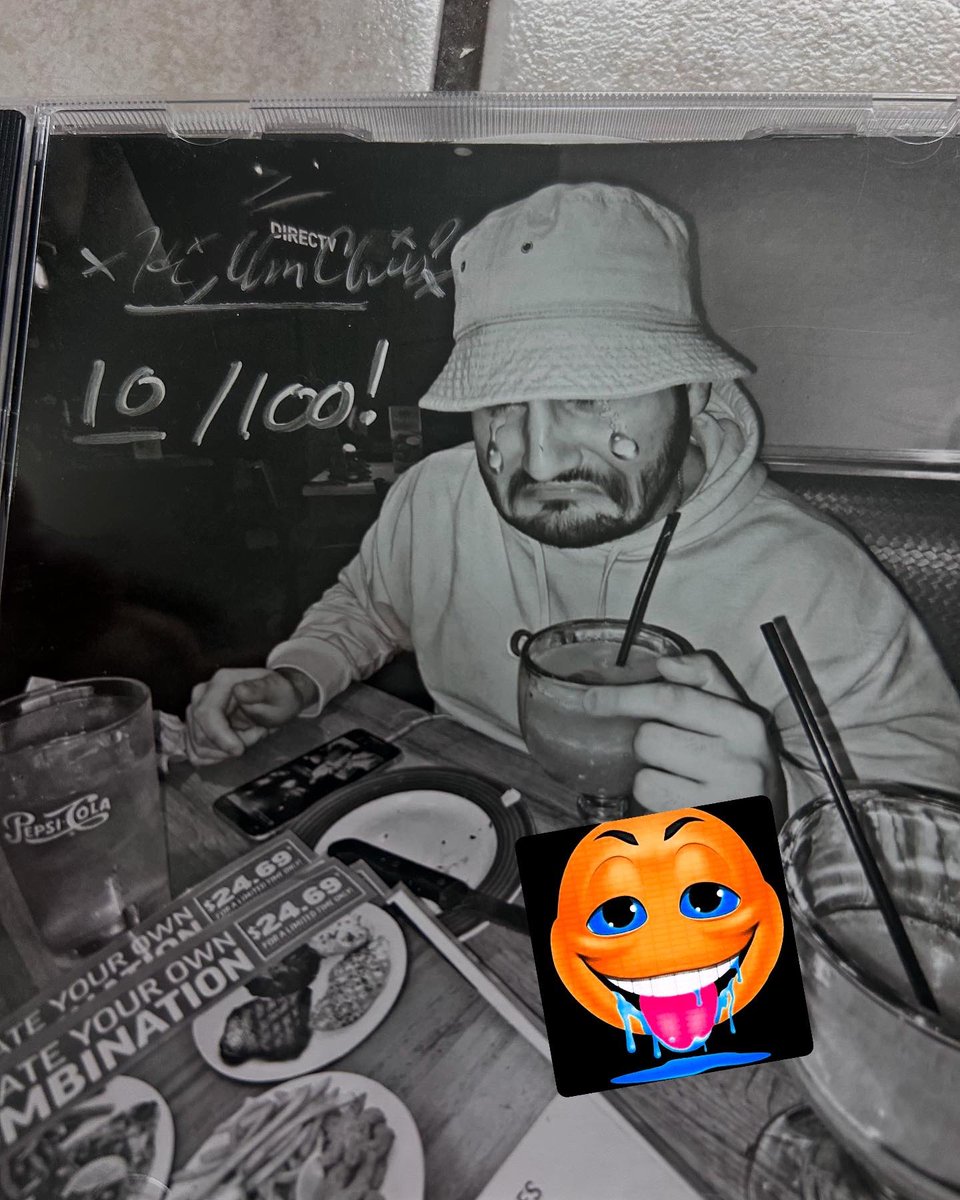 GotNoDrums's tweet photo. Finally got my cow wrangling soundtrack from the main goat @Botwizzle can’t wait to pop in these booty shaking jams https://t.co/8e8bWDLlfe
