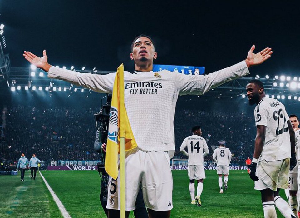 AhmadTFP's tweet photo. ريال مدريد ينتصر اخيراً!

اتلانتا قدم مباراة جميلة وريال مدريد يفوز بخبرته كالعادة.

بيلينغهام يثبت كل يوم انه لاعب وسط نخبة!

#ريال_مدريد_اتلانتا https://t.co/lBTbwDt02J