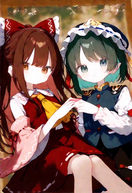 霊夢 と えーき様 