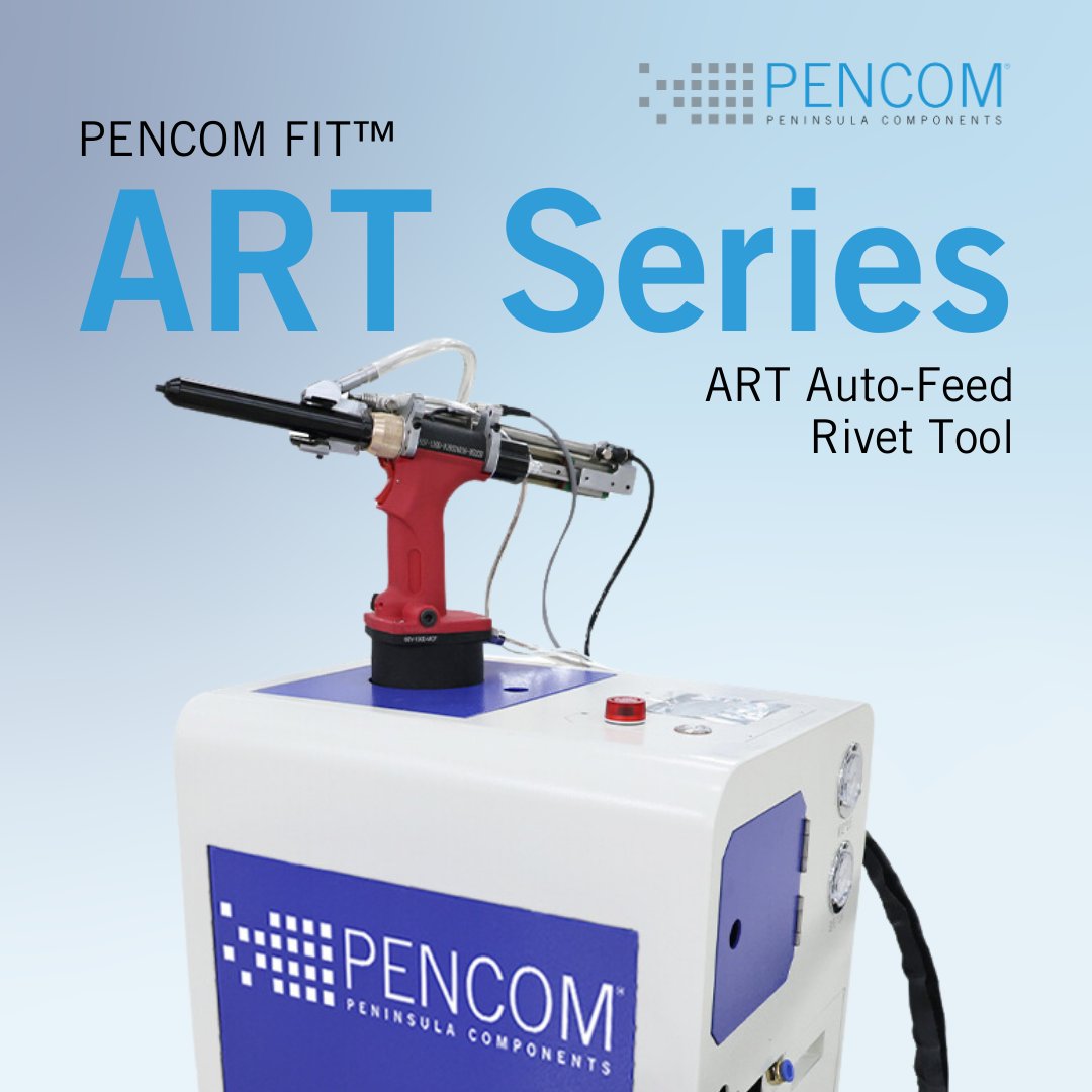 🔹PENCOM FIT: ART Series🔹

We proudly present the ART Series, the latest addition to the FIT™ lineup. Designed for precision, efficiency, and versatility, the ART Series features various advanced options.

🔗: pencomsf.com/product/fit/ar…

#PENCOM #FIT #Manufacturing #Rivets #Tools