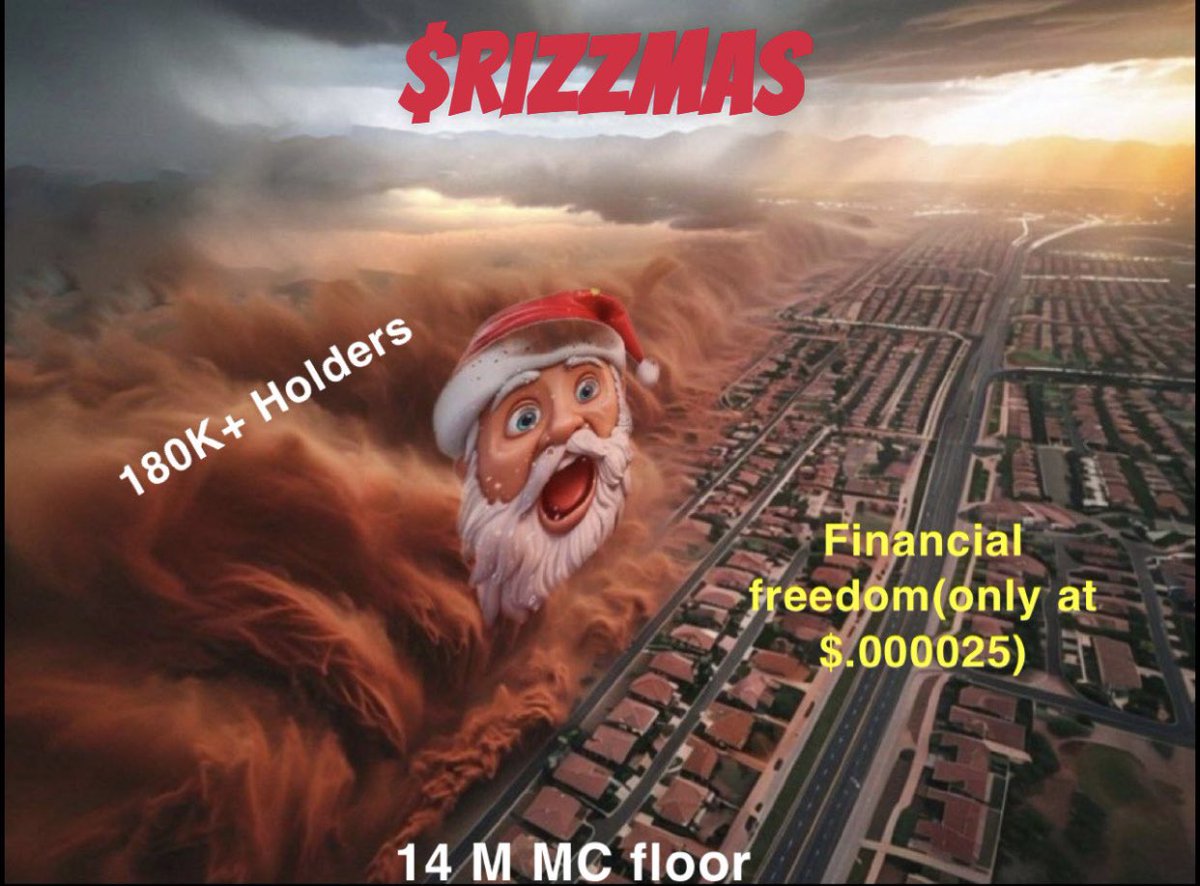 <a href="/yourcryptodj/">Your Crypto DJ</a> Im going heavier then santa on $RIZZMAS
