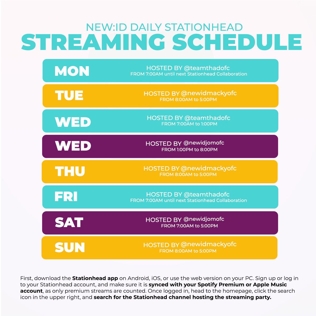 ThadVST's tweet photo. [🎧] #TTO_Stream | 🔴 ON AIR NOW 

💥DAILY STATIONHEAD STREAMING💥

🎙️HOSTED BY: @TeamThadOfc 
⏰ AIR TIME: 7:00AM - 1:00 PM 

🔗: https://t.co/4MfOWfLgV4 

#NEWID_THAD #뉴이드_타드 #New_ID #뉴이드 @official_newID https://t.co/qS9S6Ycoqu