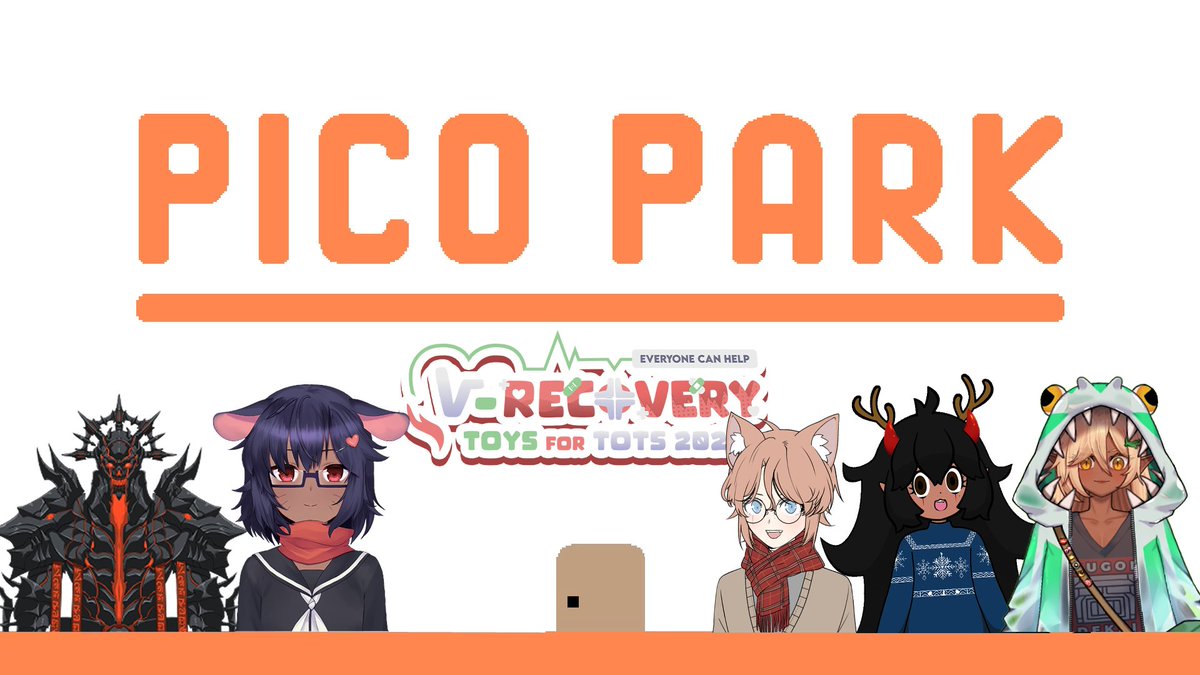Royenvt's tweet photo. Pico Park with @Himawarikotetsu @yatra_vtuber @inked_renegade @jaykayvt #VRecovery
⬇️Links below⬇️ https://t.co/FiOt7EiSsp
