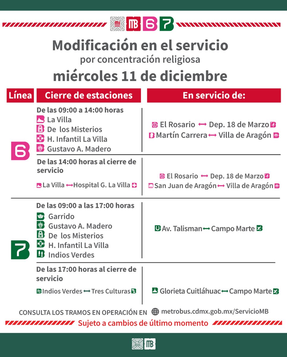 Metrobús CDMX tweet media