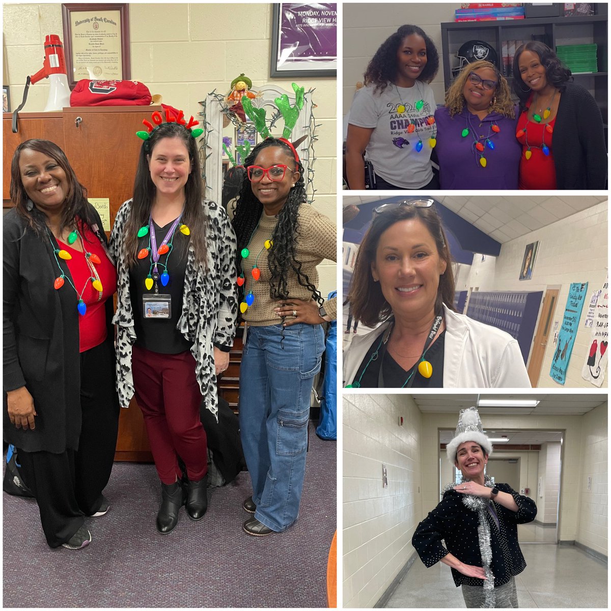 rvhs's tweet photo. Twinkle Tuesday at The View! ๐๐ฉถ Canโt wait to see our Blazers in their โBest Holiday Fitโ tomorrow! #WinterWishes24 #TwinkleTuesday https://t.co/pGyqlhXEu5
