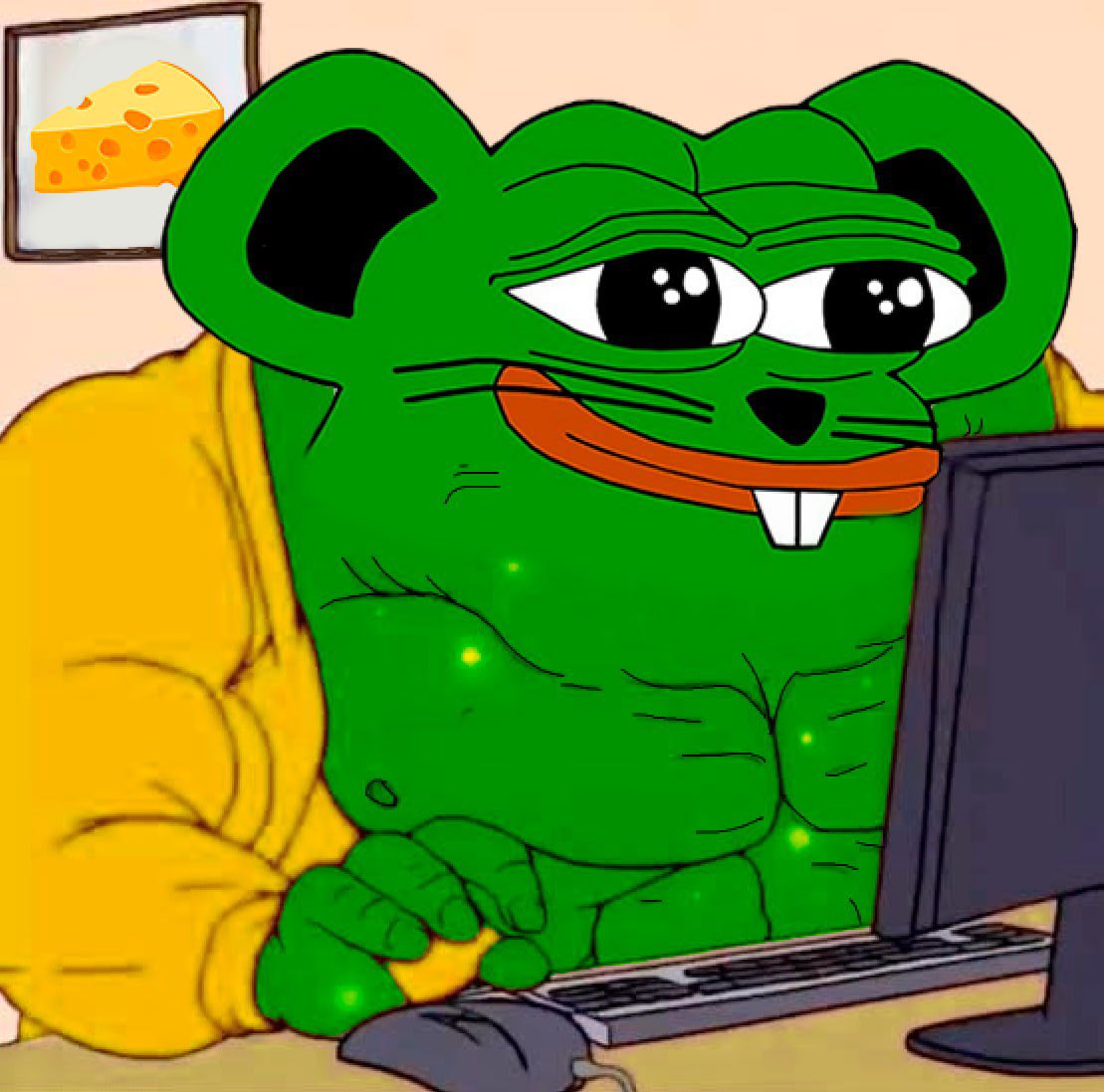 CTO_Cheese's tweet photo. Your average $cheese holder 🧀💪 https://t.co/6fKSrTJa11