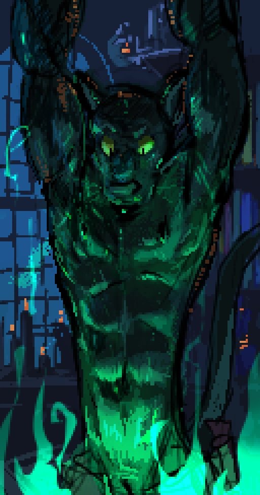 sketching_fox's tweet photo. Magic rubber cat man https://t.co/1TaIqyjnEK
