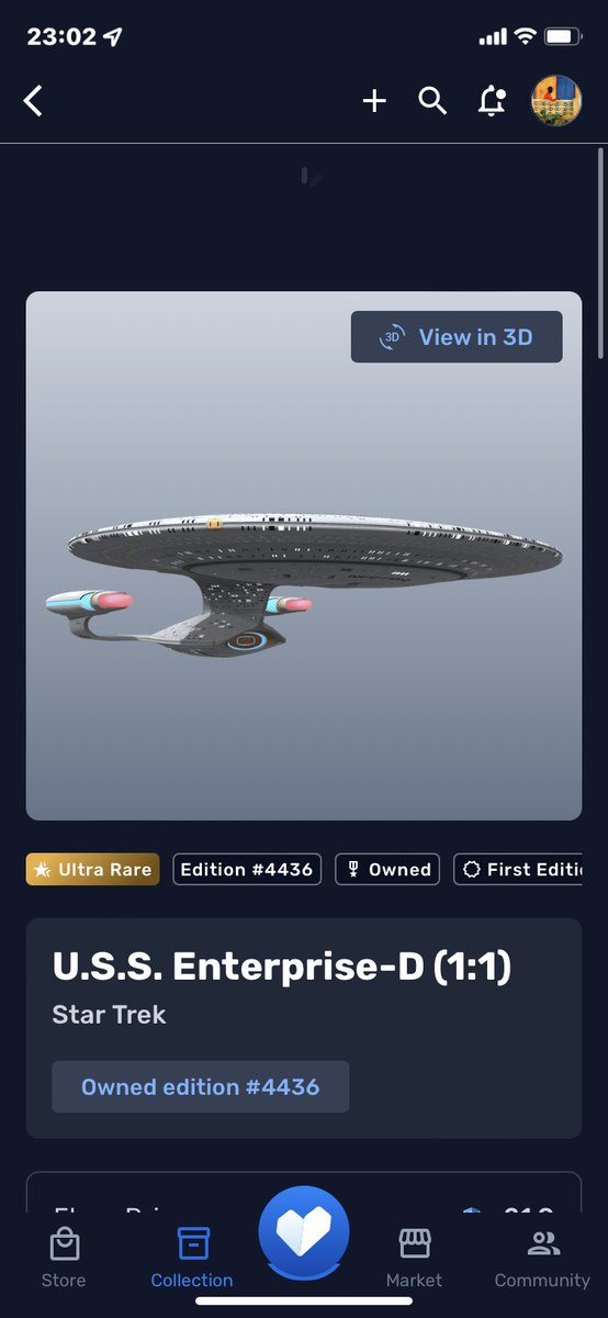 🎉 Excited to share that I won this collectible during COP'N OR DROP'N! 🙌 Huge thanks @VeVeCollectibles for supplying this amazing prize and a big shout out to Evlvd for another insightful, incredible stream. #veve #digitalcollectables