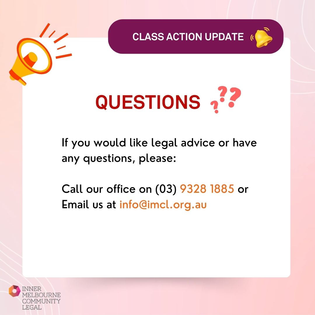 Inner Melbourne Community Legal (IMCL) tweet media